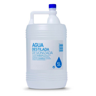 AGUA DESTILADA 5 l.