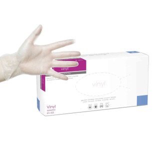 GUANTES de Vinilo T/L (100 u.)