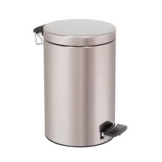 Cubo clínico a pedal Acero...