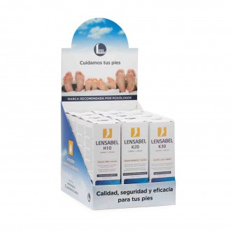 Expositor crema Lensabel...