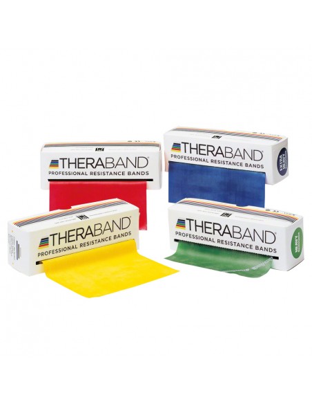 THERABAND Bandas ejercicios 15 cm. x  5,5 m.
