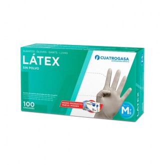 GUANTES Látex Sin Polvo...