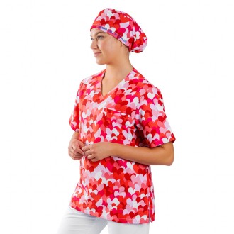 Casaca Unisex Cuore Rojo...