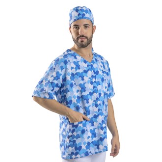 Casaca Unisex Cuore Azul...