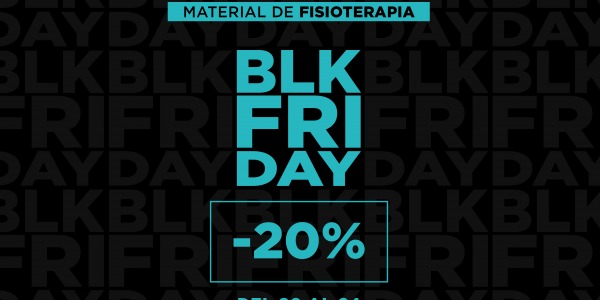 ¡Aprovecha la Black Friday Week en Fisionam.com con Descuentos del 20% en Todo el Material de Fisioterapia!